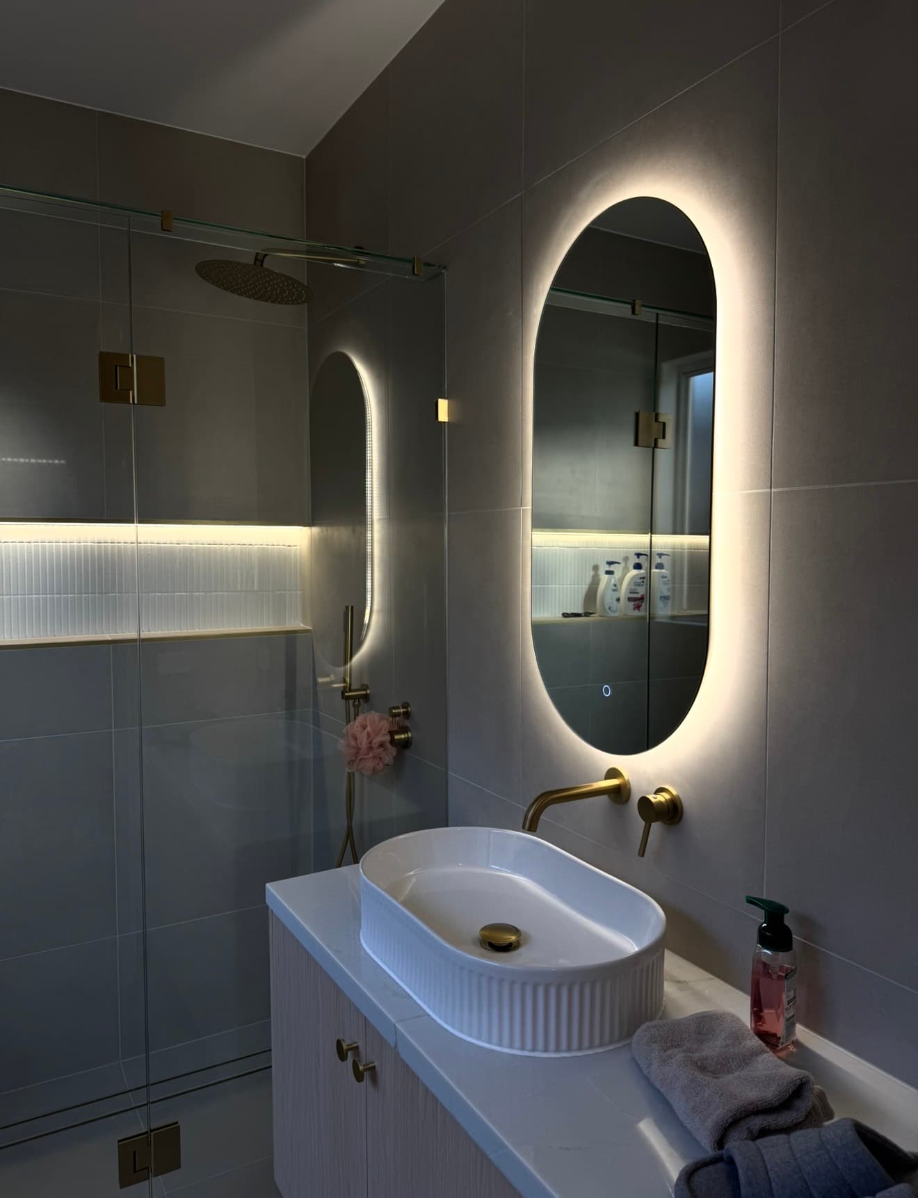 LED bathroom lighting installation Melbourne – EAY Electrical